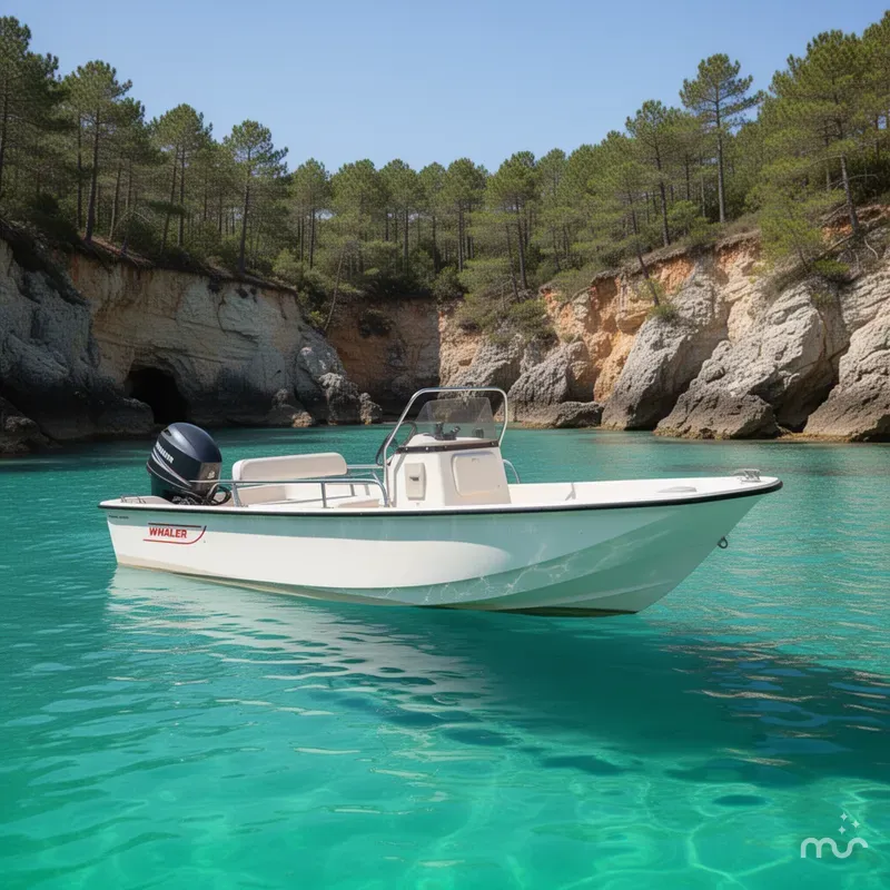 Slide: The Image of Boston Whaler 17 Montauk 1992 - 2