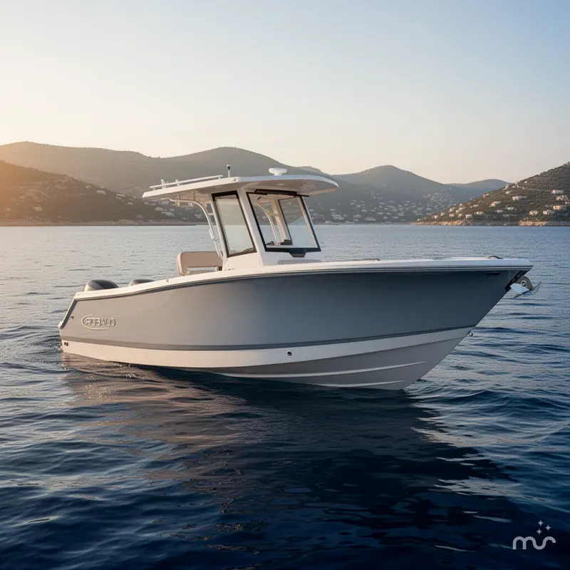 Slide: The Image of Robalo R250 Center Console 2026 - 2
