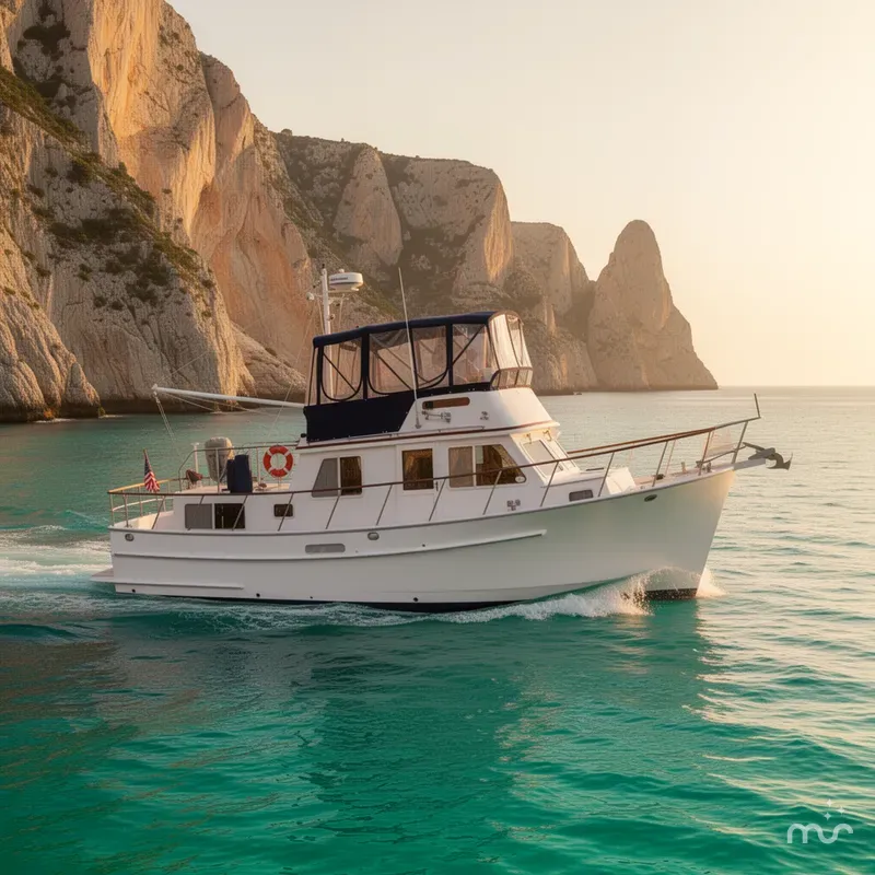 Slide: The Image of Monk 36 Trawler 1999 - 2