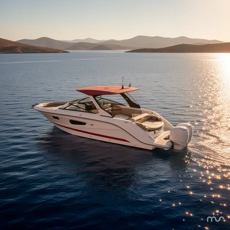 Slide: The Image of Sea Ray SLX 310 Outboard 2017 - 4