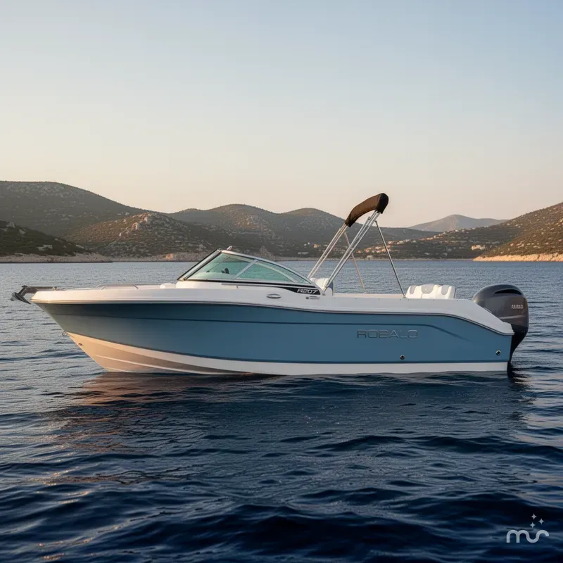 Slide: The Image of Robalo R207 Dual Console 2026 - 2