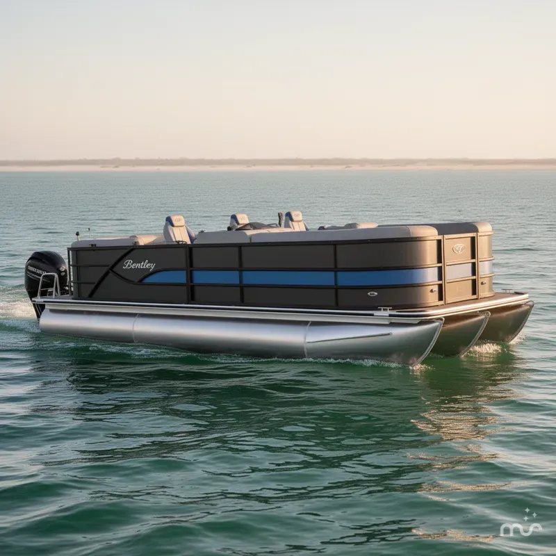 Slide: The Image of Bentley Pontoons Legacy 223 Navigator 2026 - 0