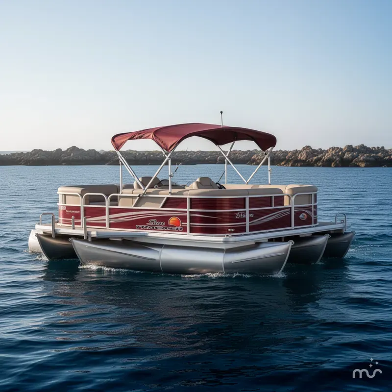 Slide: The Image of Sun Tracker Party Barge 24 XP3 2018 - 2