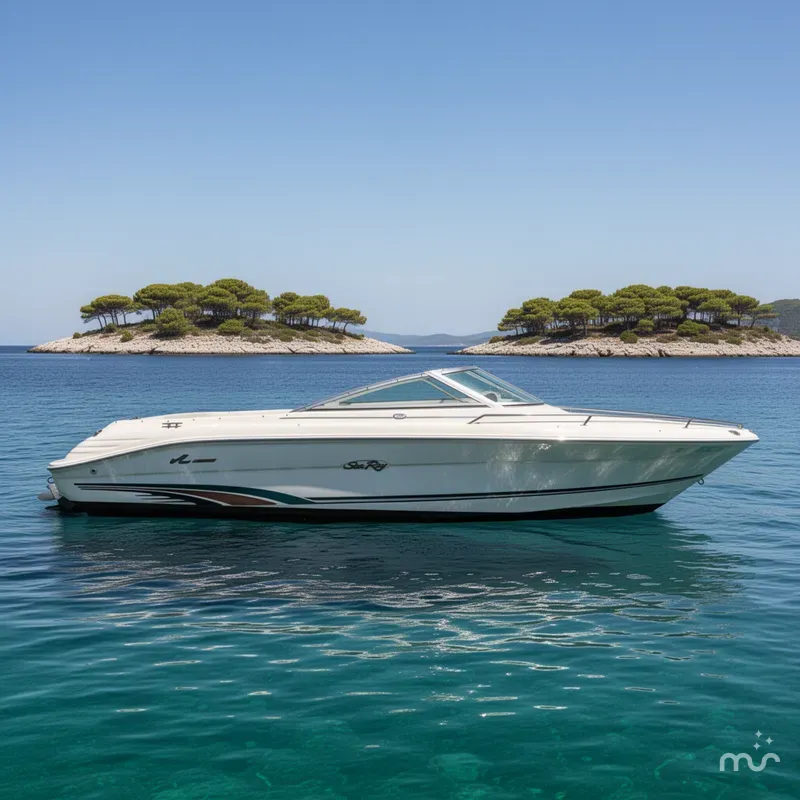 Slide: The Image of Sea Ray 210 Bow Rider 1996 - 2