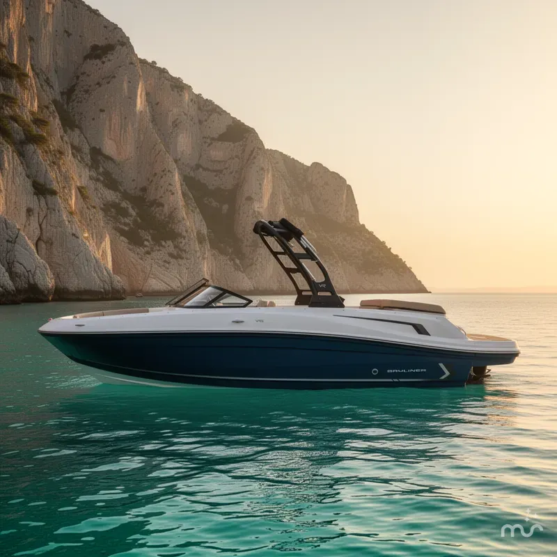 Slide: The Image of Bayliner VR5 Bowrider I/O 2023 - 2