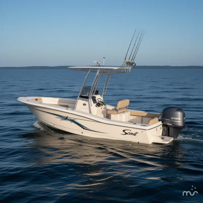 Slide: The Image of Scout 195 Sportfish 2020 - 2