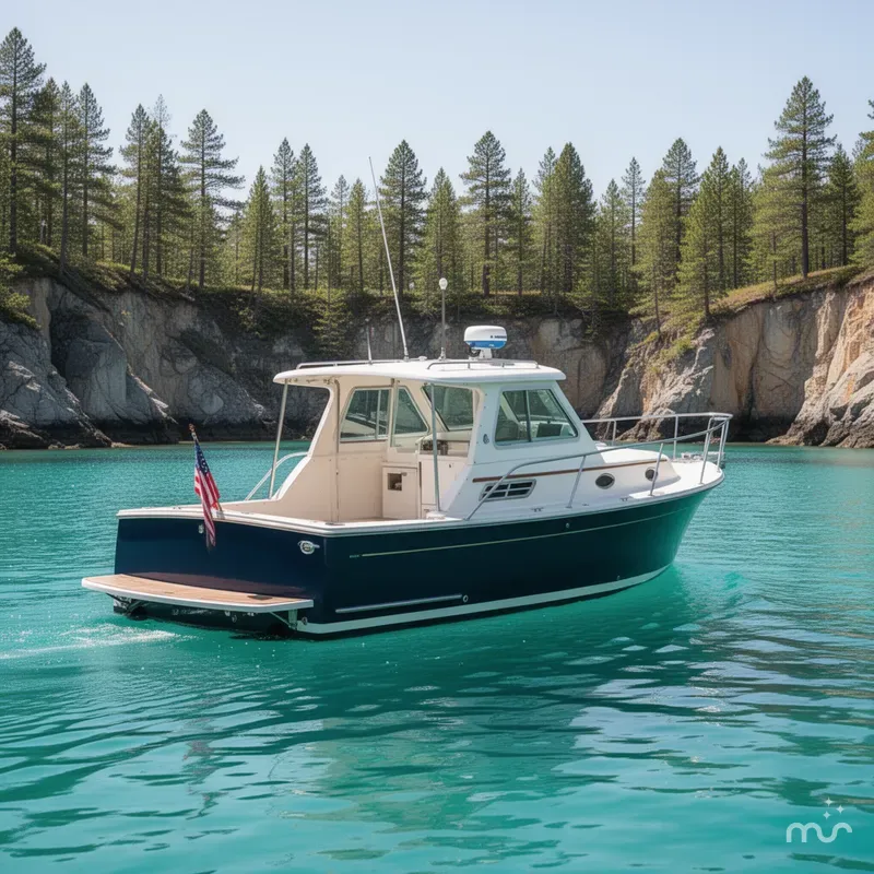 Slide: The Image of Back Cove 29 2005 - 3