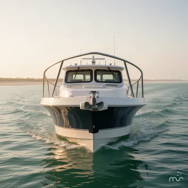 Slide: The Image of Parker Marine 227 Explorer WITH AC AND SEAKEEPER RIDE 2026 - 1