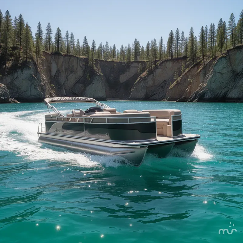 Slide: The Image of Avalon VLS 23 QUAD LOUNGER-140HP 2026 - 2