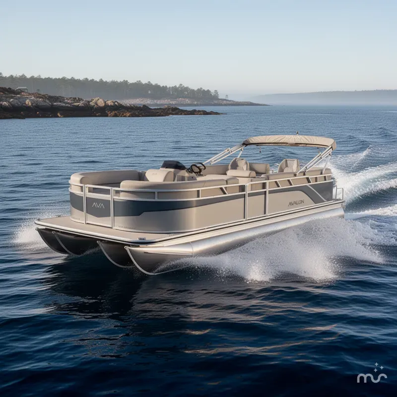 Slide: The Image of Avalon VLS 21 QUAD LOUNGER-90HP 2026 - 2