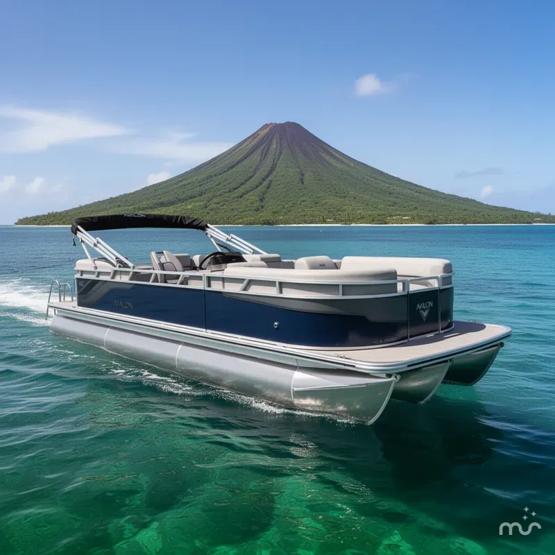 Slide: The Image of Avalon VLS 23 QUAD LOUNGER-140HP 2026 - 2