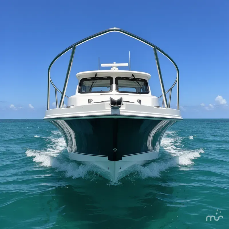 Slide: The Image of Parker Marine 227 Explorer WITH AC AND SEAKEEPER RIDE 2026 - 1