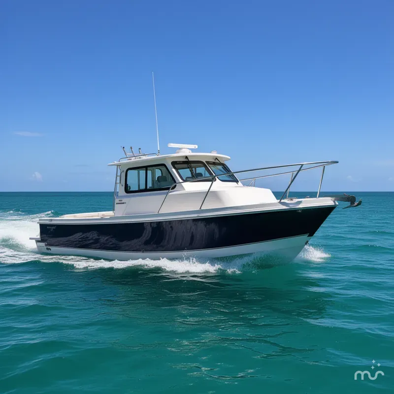 Slide: The Image of Parker Marine 227 Explorer WITH AC AND SEAKEEPER RIDE 2026 - 3