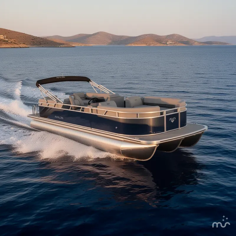 Slide: The Image of Avalon VLS 23 QUAD LOUNGER-140HP 2026 - 2