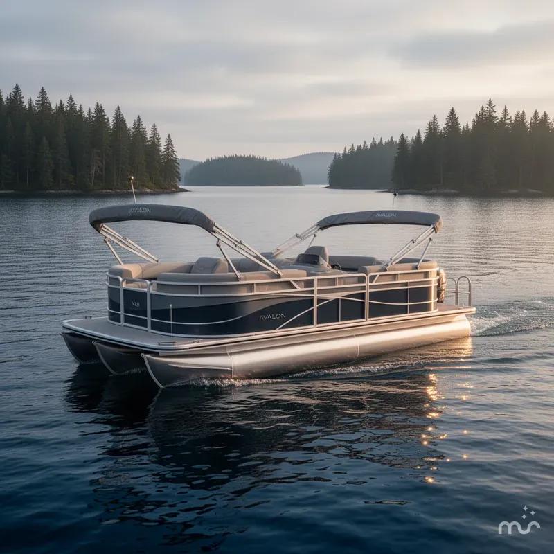 Slide: The Image of Avalon VLS 21 QUAD LOUNGER-90HP 2026 - 2