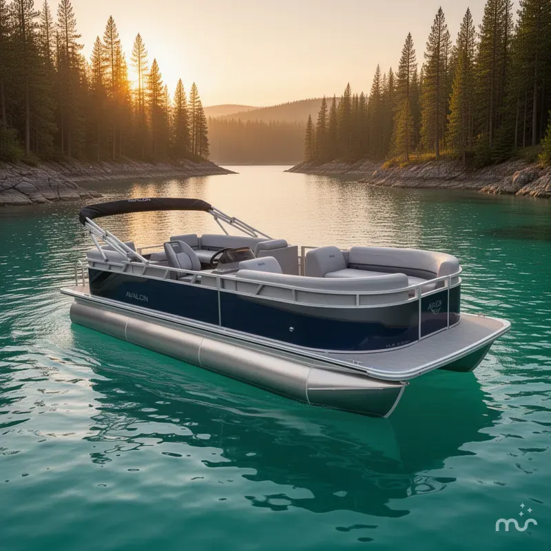 Slide: The Image of Avalon VLS 23 QUAD LOUNGER-140HP 2026 - 2