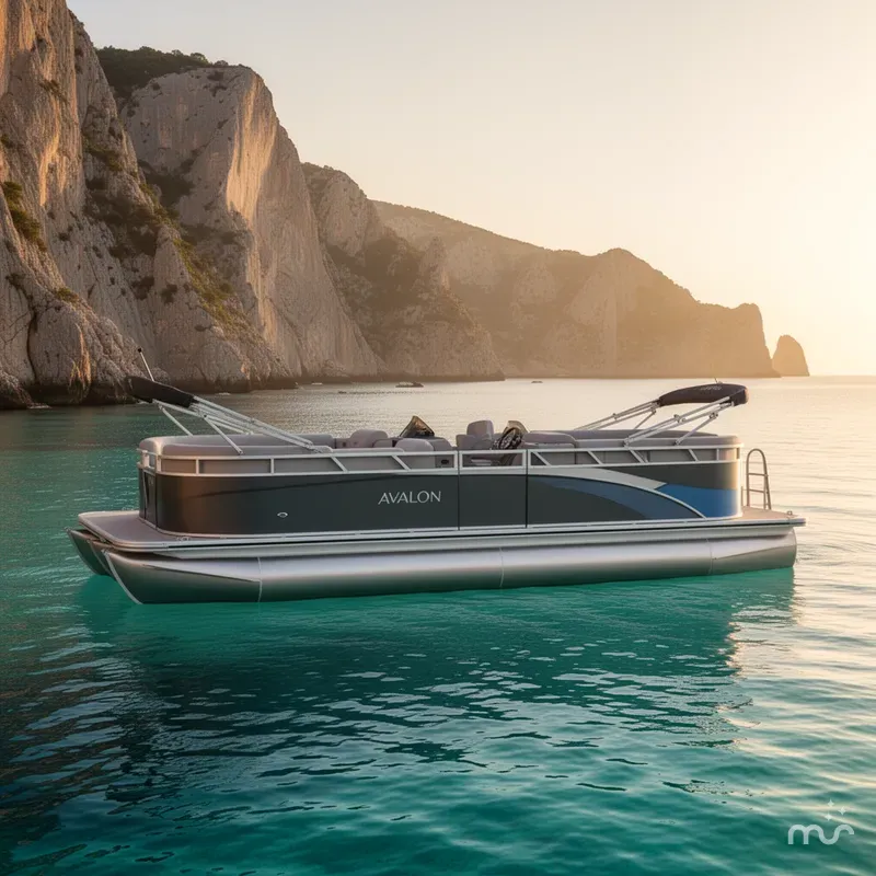 Slide: The Image of Avalon VLS 23 QUAD LOUNGER-140HP 2026 - 2