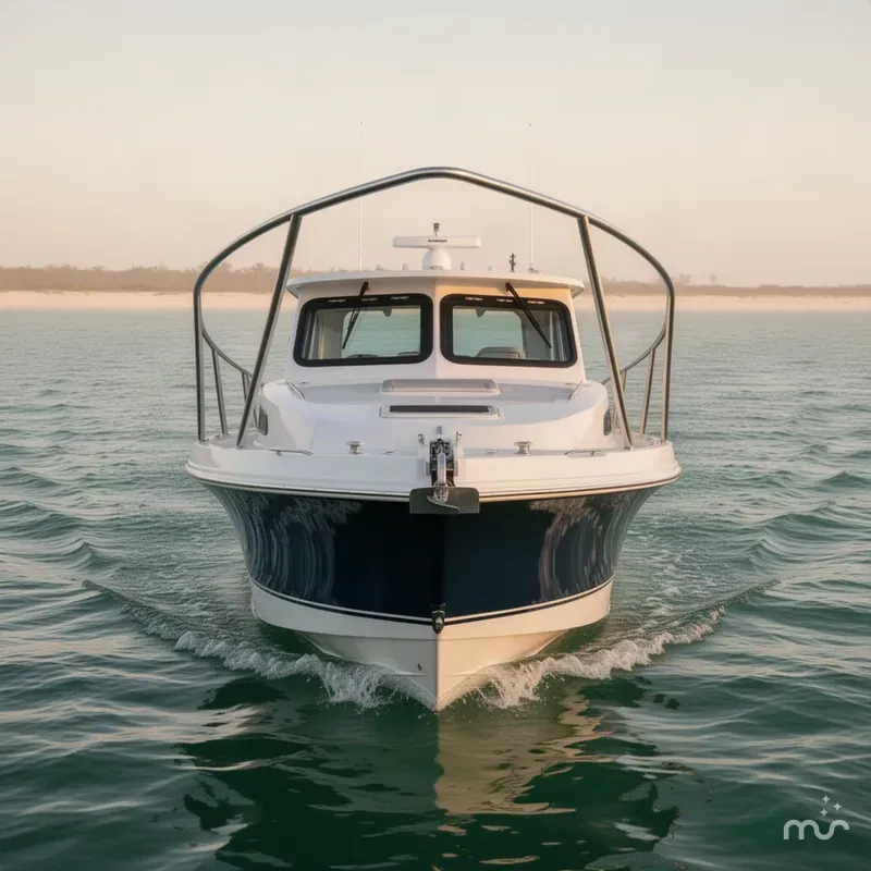 Slide: The Image of Parker Marine 227 Explorer WITH AC AND SEAKEEPER RIDE 2026 - 1