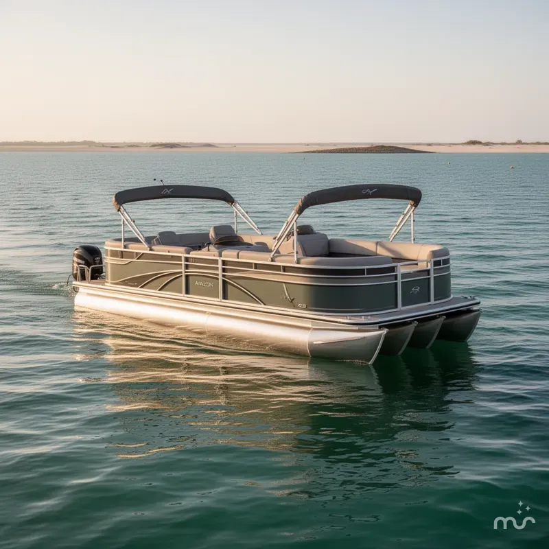 Slide: The Image of Avalon VLS 21 QUAD LOUNGER-115HP 2026 - 2