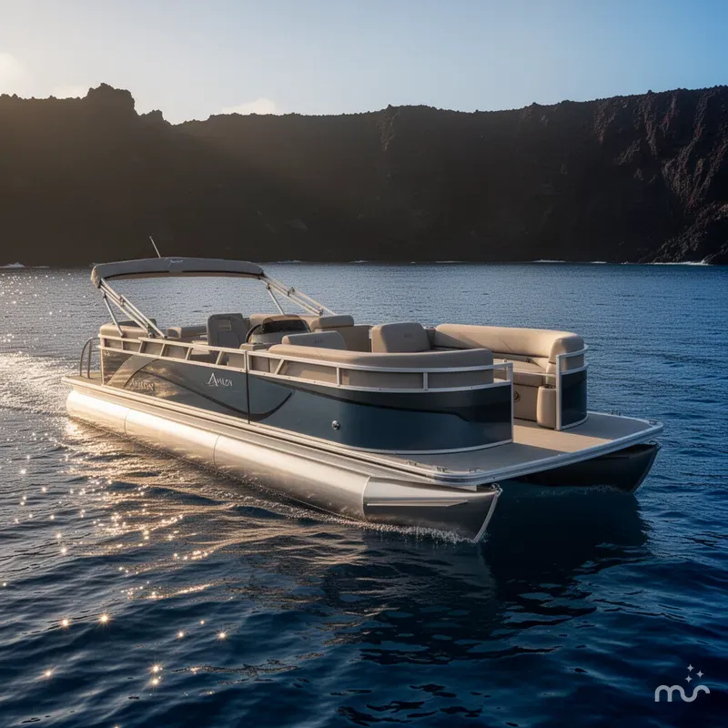 Slide: The Image of Avalon VLS 23 QUAD LOUNGER-140HP 2026 - 2