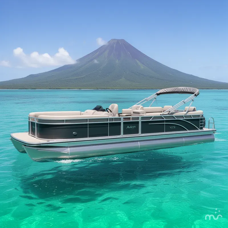 Slide: The Image of Avalon VLS 23 QUAD LOUNGER-140HP 2026 - 2