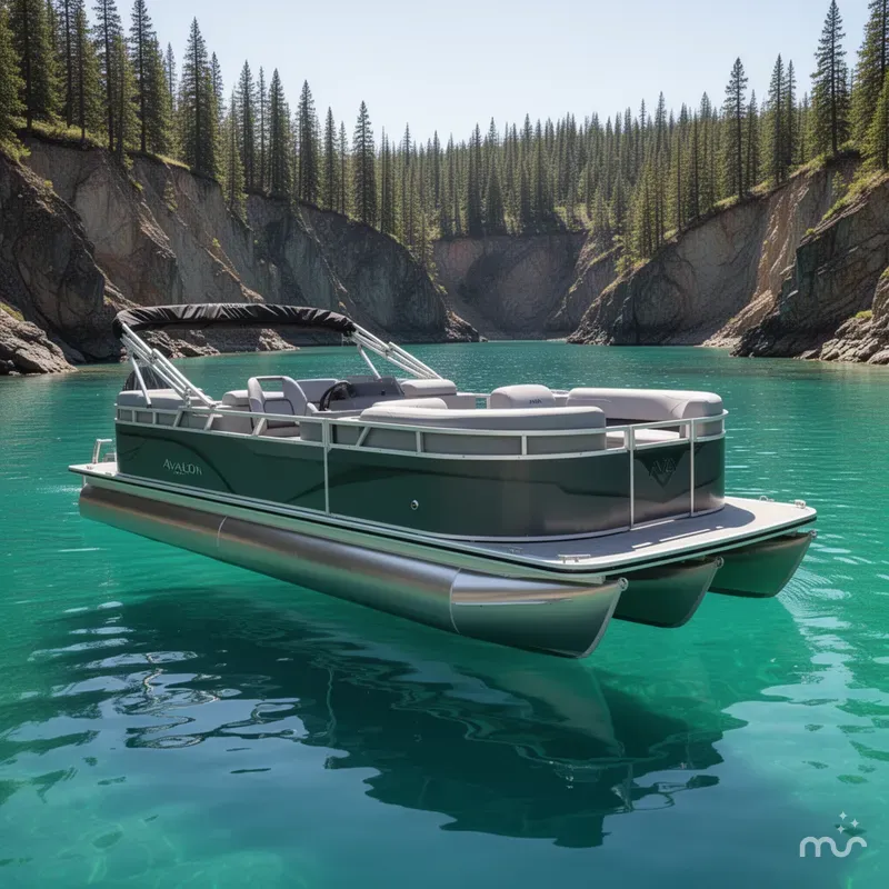 Slide: The Image of Avalon VLS 21 QUAD LOUNGER-115HP 2026 - 2