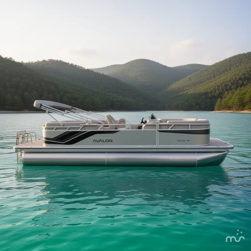 Slide: The Image of Avalon VLS 21 QUAD LOUNGER-115HP 2026 - 2