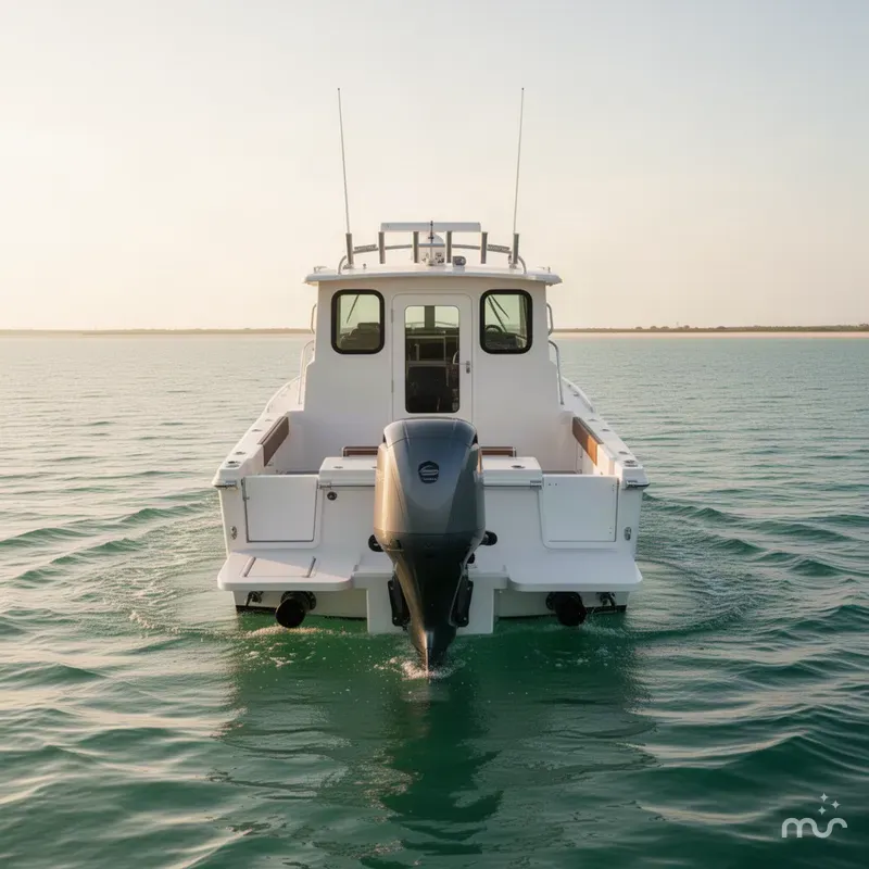 Slide: The Image of Parker Marine 227 Explorer WITH AC AND SEAKEEPER RIDE 2026 - 2