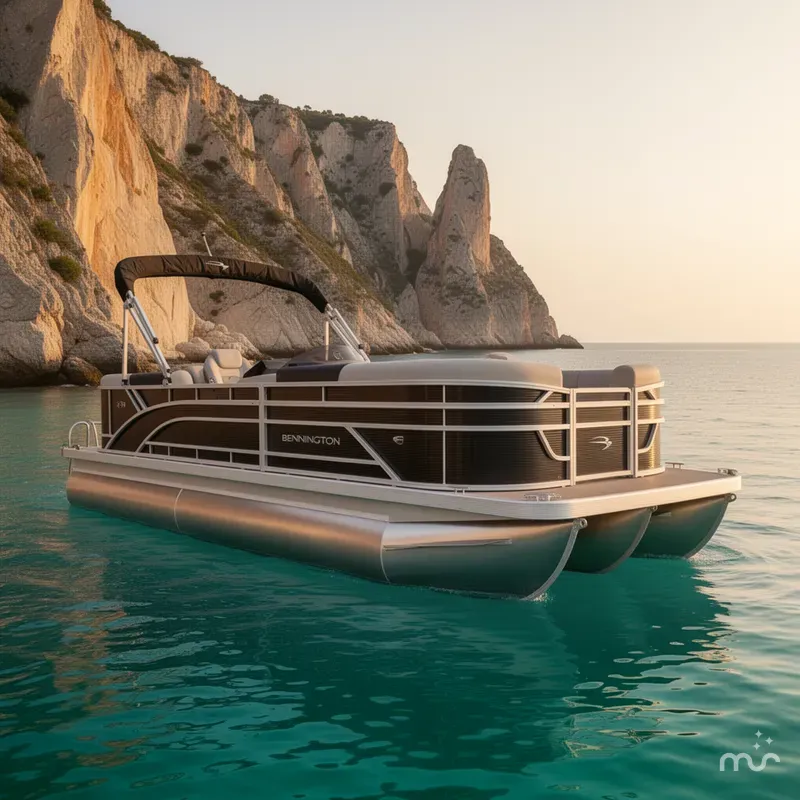 Slide: The Image of Bennington 22SSR TriToon Pontoon 2026 - 2
