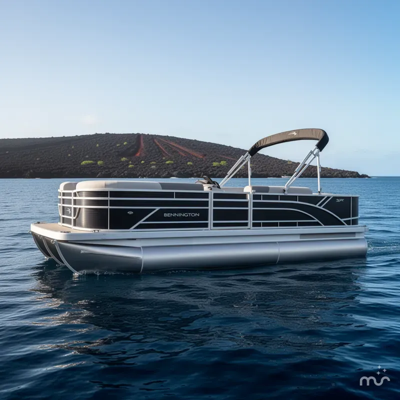 Slide: The Image of Bennington 22SFC TriToon Pontoon 2026 - 2