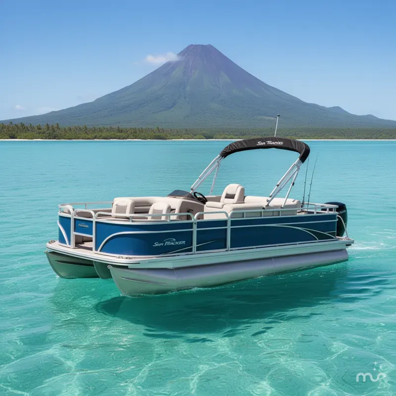 The Image of Sun Tracker Fishin' Barge 20 DLX 2026 - 0