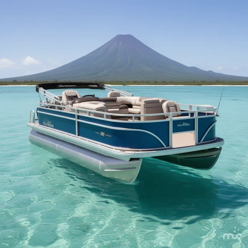 Slide: The Image of Sun Tracker Fishin' Barge 20 DLX 2026 - 3