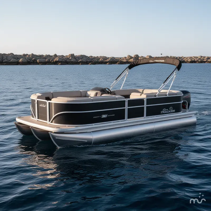 The Image of Sun Tracker Party Barge 20 DLX 2026 - 0