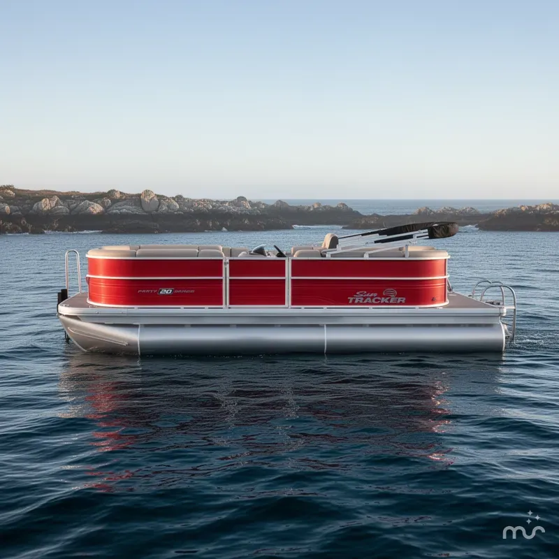Slide: The Image of Sun Tracker Party Barge 20 DLX 2026 - 2