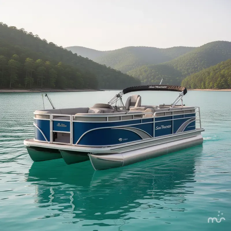 Slide: The Image of Sun Tracker Fishin' Barge 20 DLX 2026 - 3