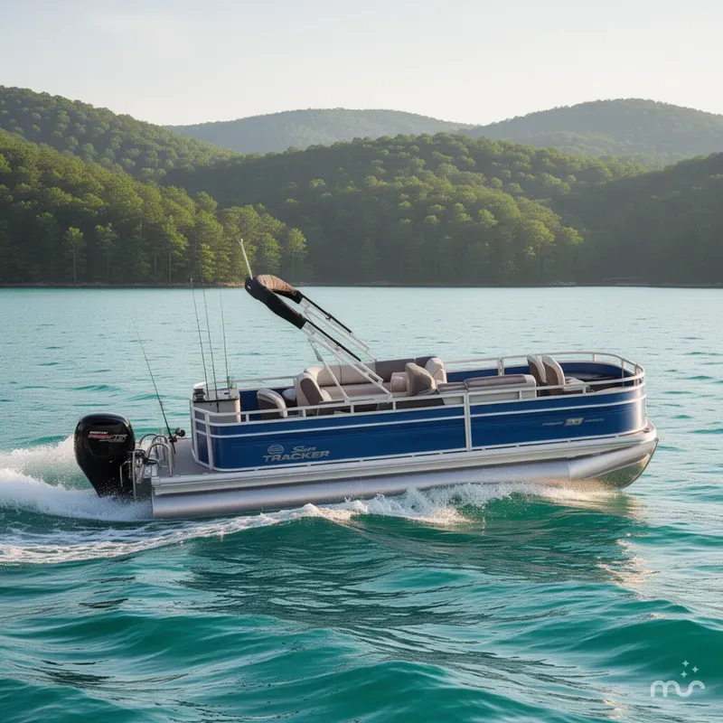 Slide: The Image of Sun Tracker Fishin' Barge 20 DLX 2026 - 4