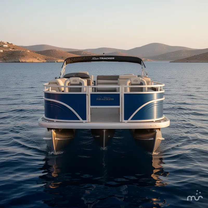 Slide: The Image of Sun Tracker Fishin' Barge 20 DLX 2026 - 1