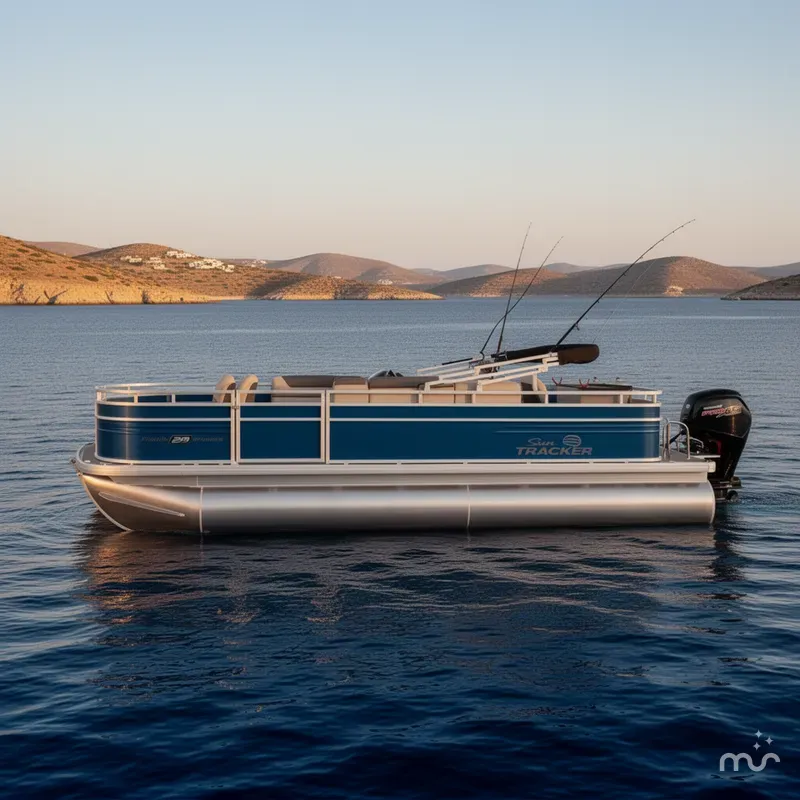 Slide: The Image of Sun Tracker Fishin' Barge 20 DLX 2026 - 2