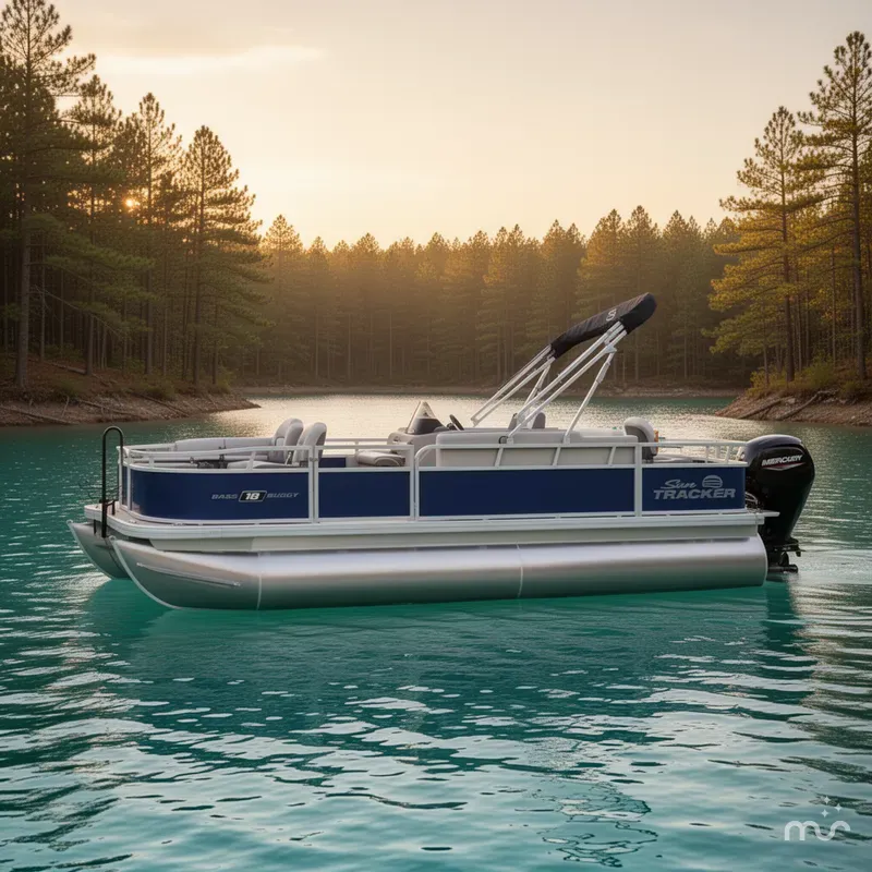 Slide: The Image of Sun Tracker Bass Buggy 18 DLX 2026 - 2