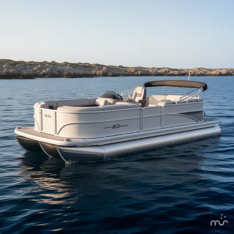 The Image of Sun Tracker Party Barge 20 DLX 2026 - 0