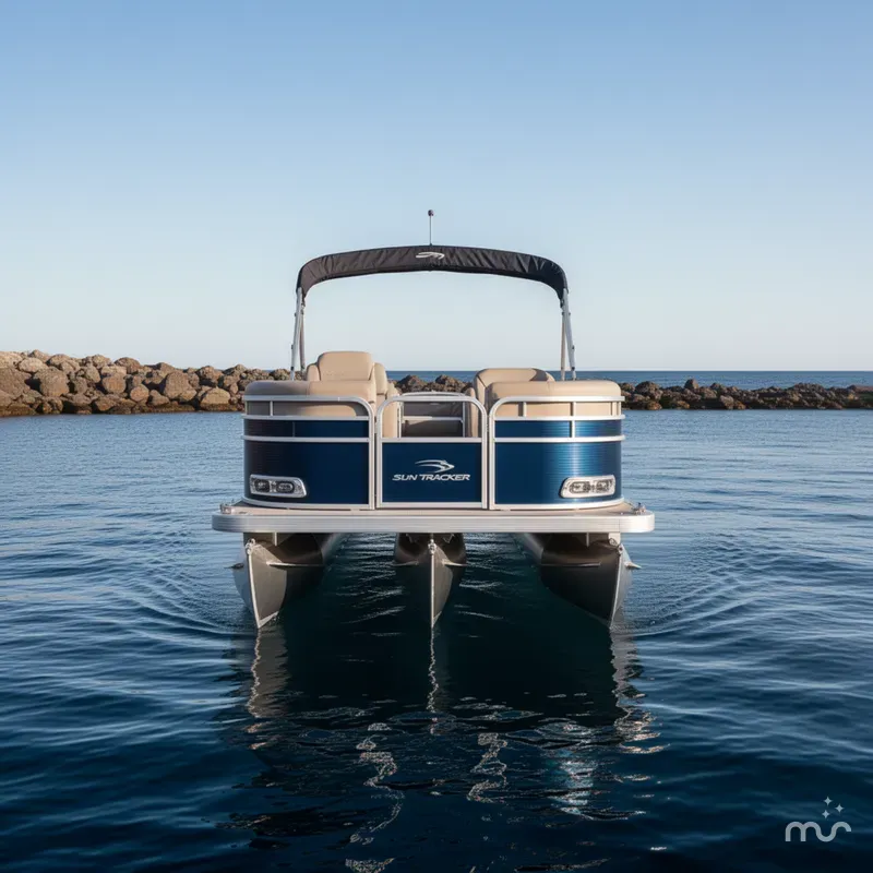 Slide: The Image of Sun Tracker Fishin' Barge 20 DLX 2026 - 1