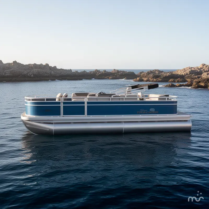 Slide: The Image of Sun Tracker Fishin' Barge 20 DLX 2026 - 2