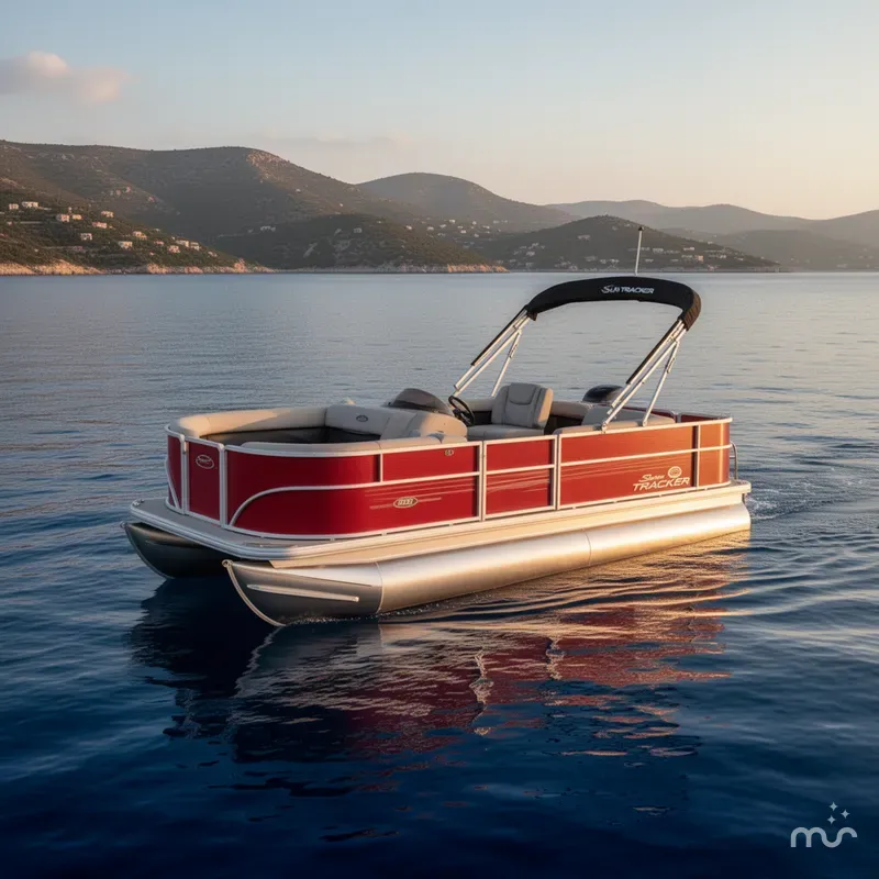 The Image of Sun Tracker Party Barge 18 DLX 2026 - 0