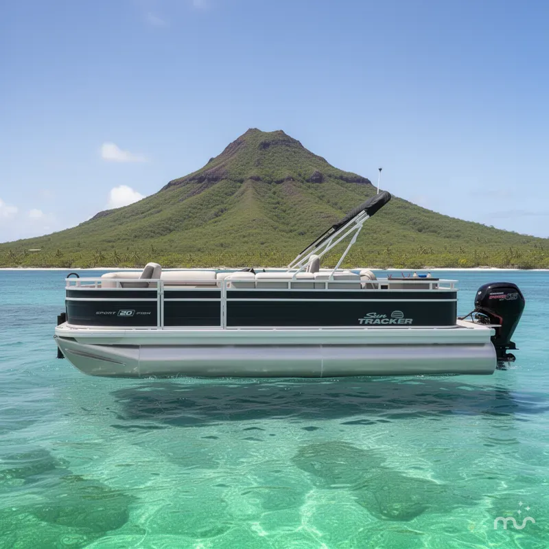 Slide: The Image of Sun Tracker SportFish 20 DLX 2026 - 2