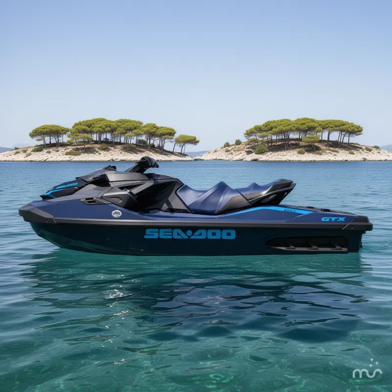 Slide: The Image of Sea-Doo GTX 230 Tech, Audio, iDF, iBR 2026 - 2