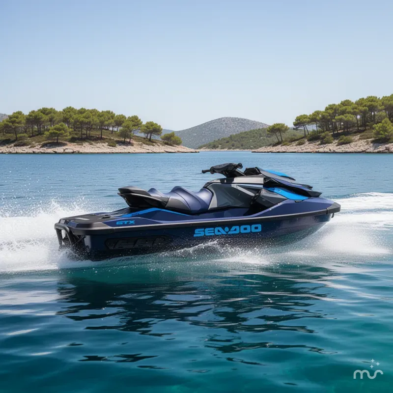 Slide: The Image of Sea-Doo GTX 230 Tech, Audio, iDF, iBR 2026 - 4