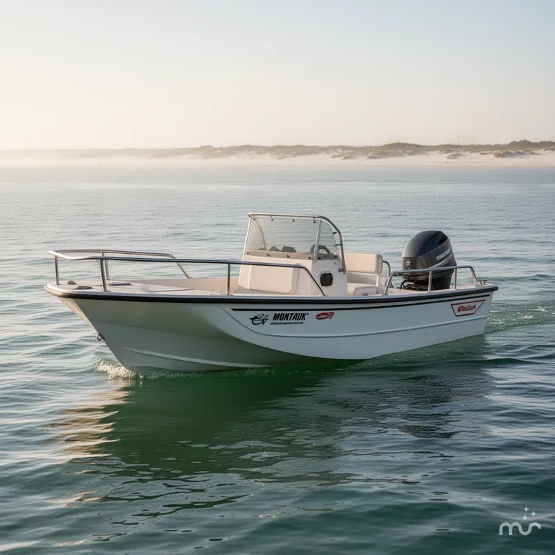 Slide: The Image of Boston Whaler 17 Montauk 1976 - 2