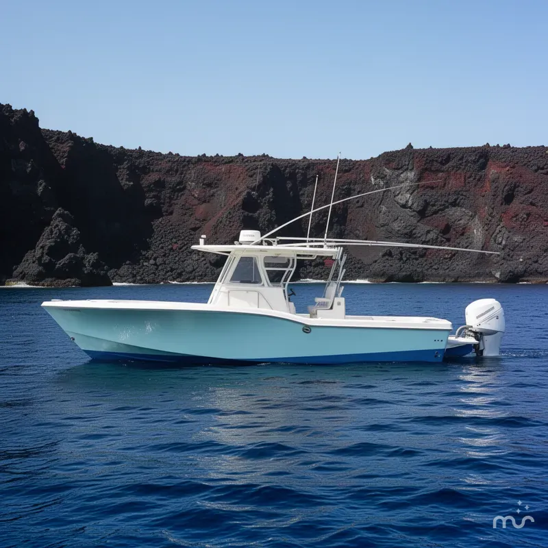 Slide: The Image of Ocean Master 31 Center Console 1999 - 2