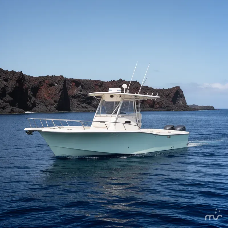 Slide: The Image of Ocean Master 31 Center Console 1999 - 4