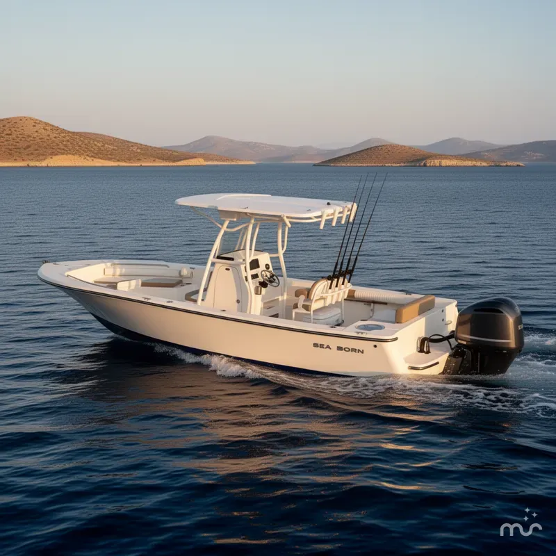 Slide: The Image of Sea Born LX24 Center Console 2027 - 2